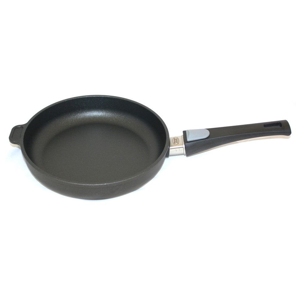 Pfannen Joschi Flachrand Pfanne 24 cm abnehmbarer Stiel für alle Herdarten (inklusiv Induktion)