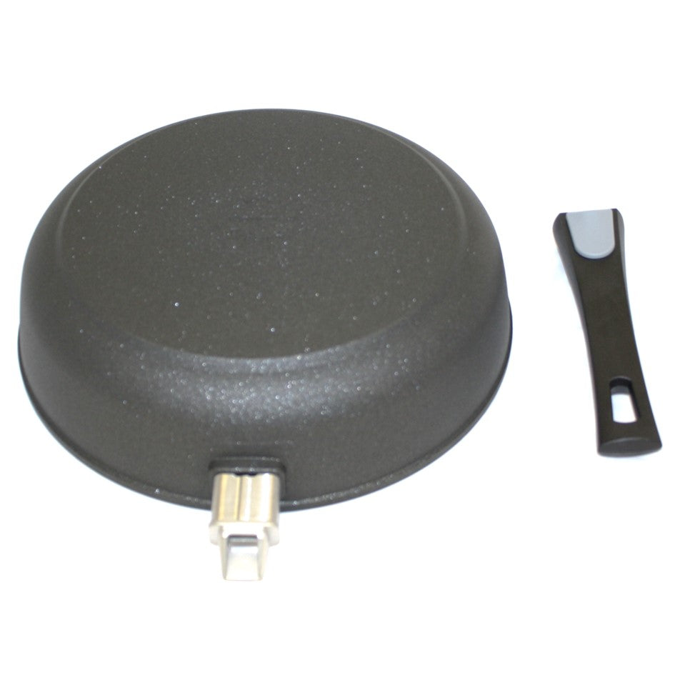 Pfannen Joschi Hochrandpfanne 28cm abnehmbarer Stiel für alle Herdarten (inklusiv Induktion)