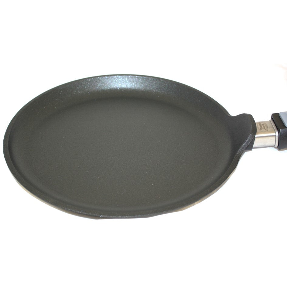 Pfannen Joschi Crepespfanne 28cm abnehmbarer Stiel für alle Herdarten (inklusiv Induktion)