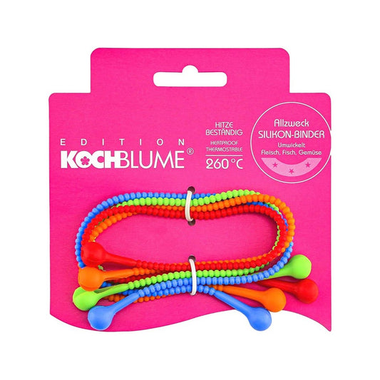 Kochblumen  Allzweck Silikon-Binder 4-teilig Farbmix