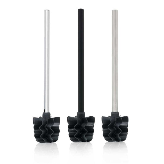 LOOWY Steelline Single Exklusiv | Toilettenbürste ohne Borsten SINGLE Exklusiv