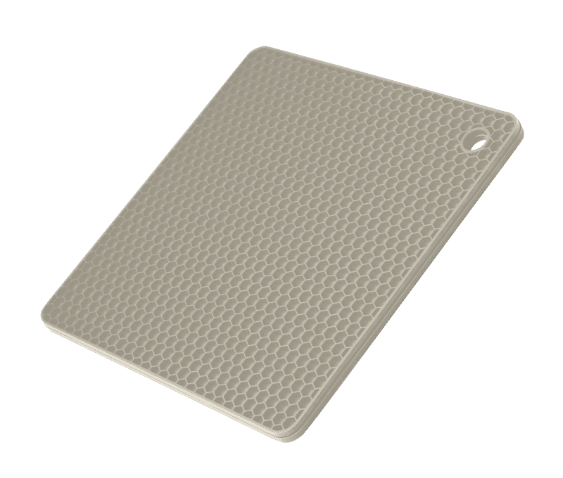 Waben-Untersetzer quadratisch