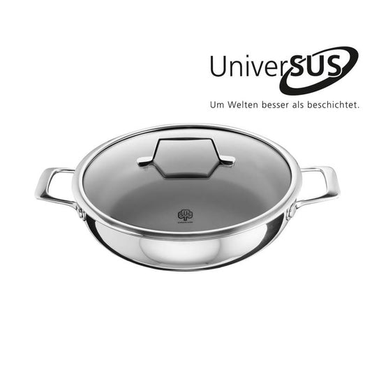 Schmorpfanne Astral mit UniverSUS-Oberflächenstruktur, 28cm
