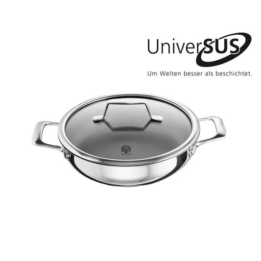 Schmorpfanne Astral mit UniverSUS-Oberflächenstruktur, 24cm