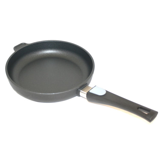 Pfannen Joschi Flachrand Pfanne 24 cm abnehmbarer Stiel für alle Herdarten (inklusiv Induktion)
