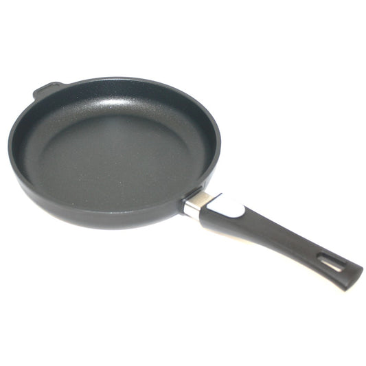 Pfannen Joschi Flachrand Pfanne 26 cm abnehmbarer Stiel für alle Herdarten (inklusiv Induktion)