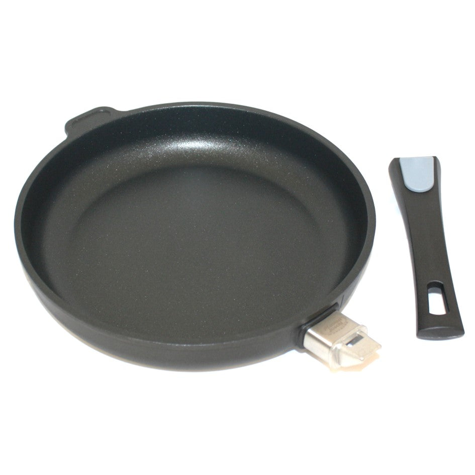 Pfannen Joschi Flachrand Pfanne 26 cm abnehmbarer Stiel für alle Herdarten (inklusiv Induktion)
