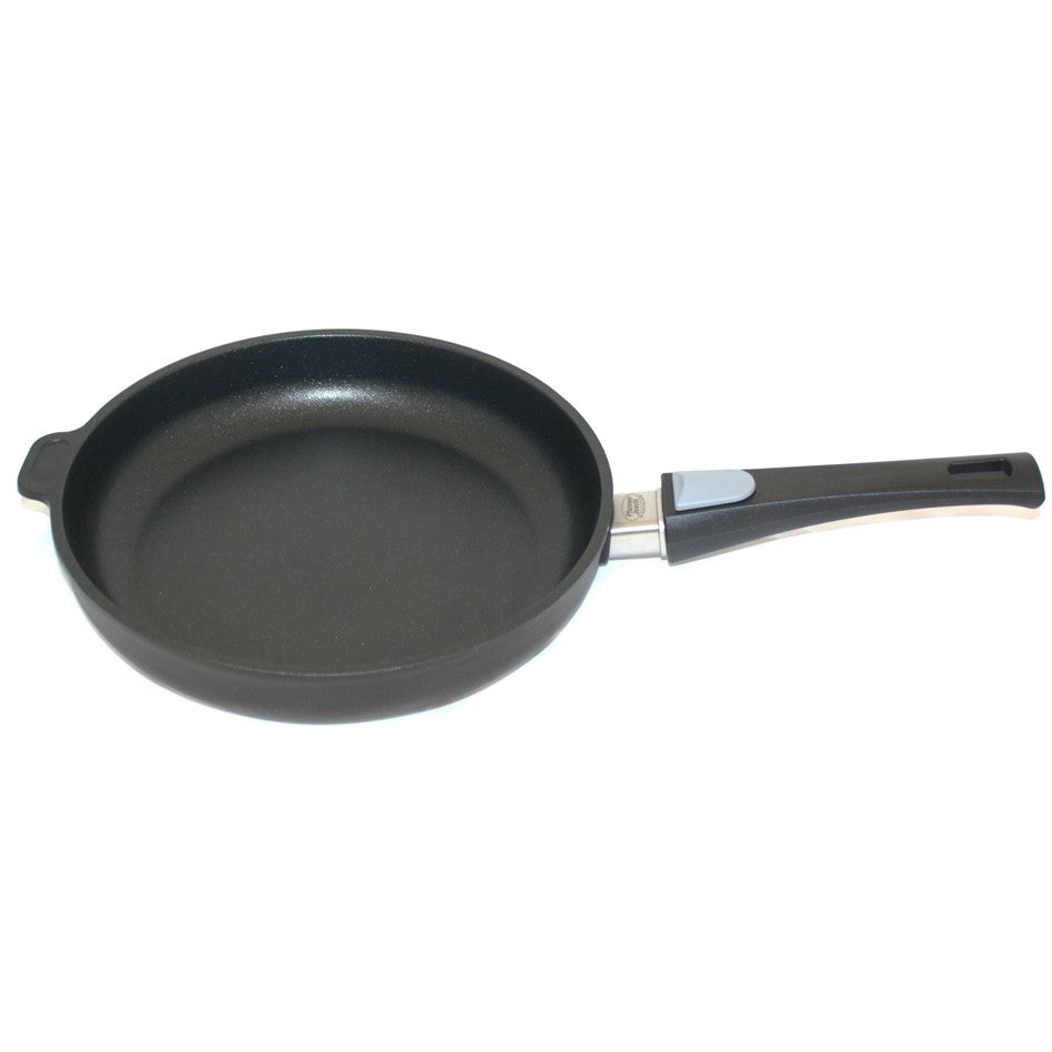 Pfannen Joschi Flachrand Pfanne 26 cm abnehmbarer Stiel für alle Herdarten (inklusiv Induktion)