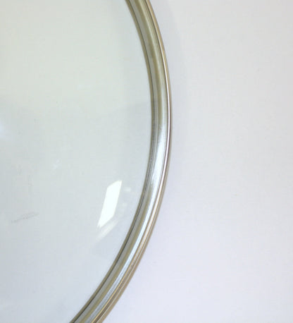 Glasdeckel rund 26 cm Durchmesser