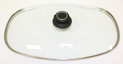 Glasdeckel für Bräter klein 32 x 20,5 cm