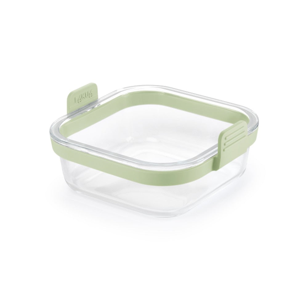 Quadratische Glasschale für Heißluftfritteuse