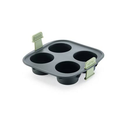 Muffinform für Heißluftfritteuse, 4 Mulden