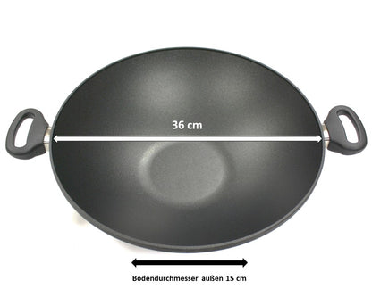 Pfannen Joschi Wok 36 cm für alle Herdarten (inklusiv Induktion)