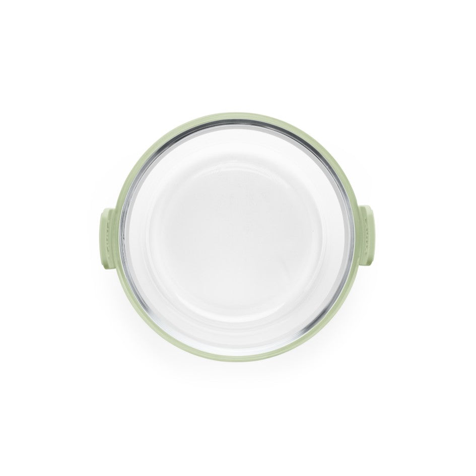 Runde Glasschale für die Heißluftfritteuse