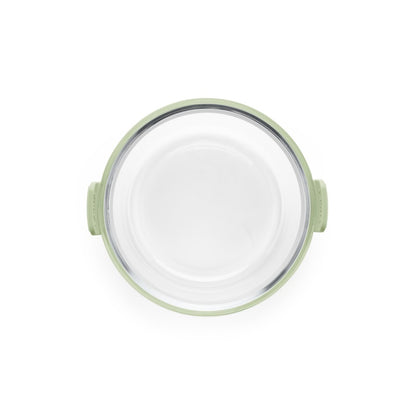 Runde Glasschale für die Heißluftfritteuse