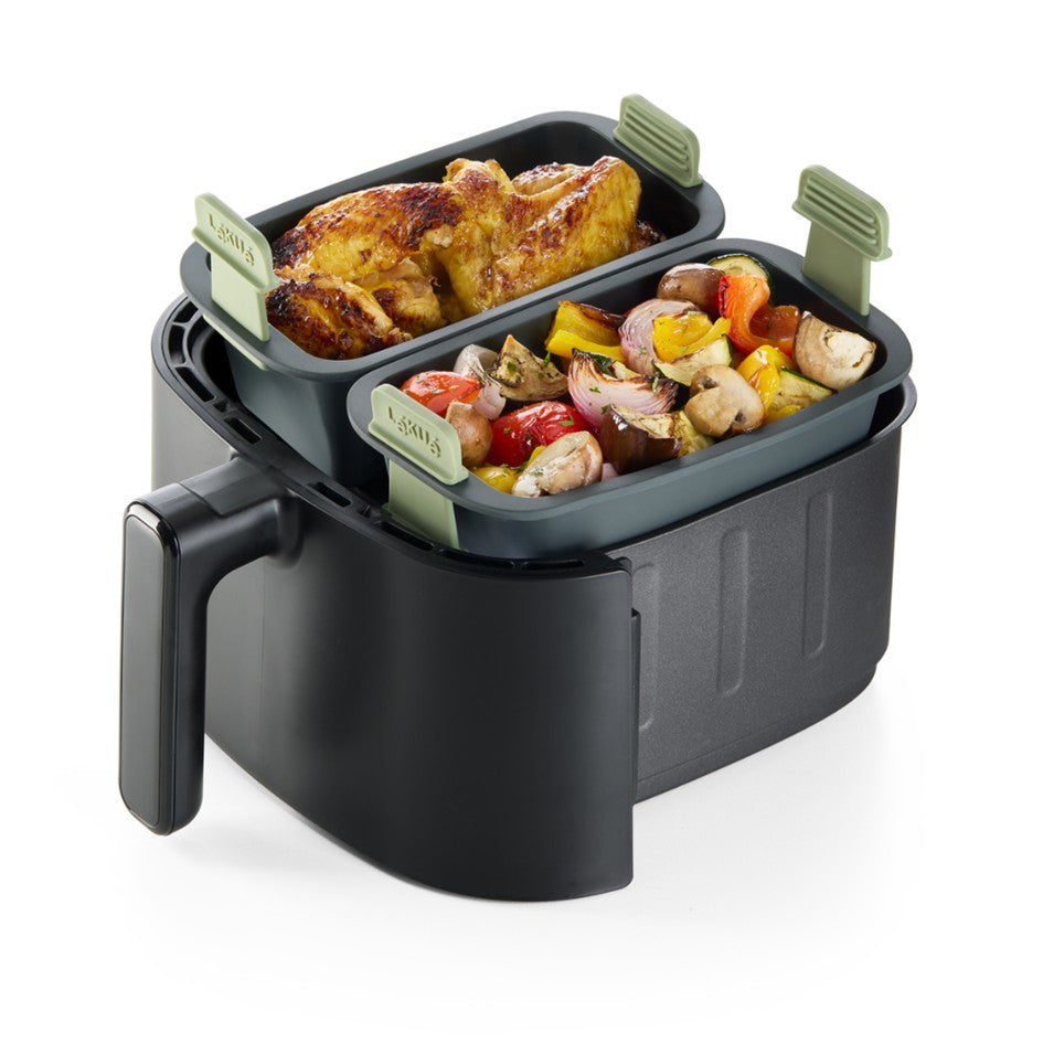 Rechteckiger Korb für Heißluftfritteuse