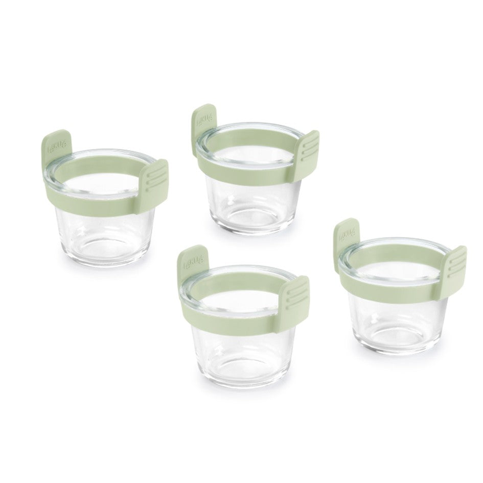 Mini-Glasbecher für Heißluftfritteuse, 4er-Set