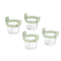 Mini-Glasbecher für Heißluftfritteuse, 4er-Set