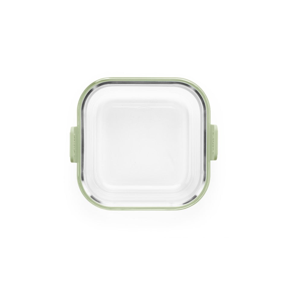 Quadratische Glasschale für Heißluftfritteuse
