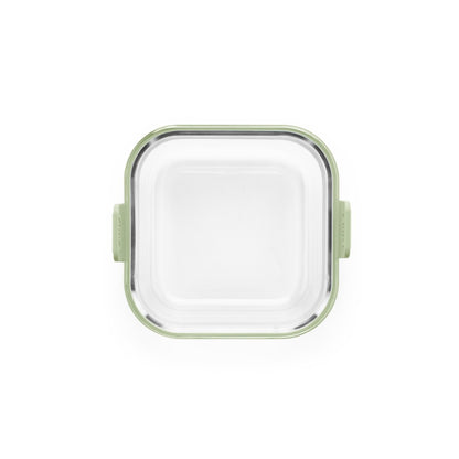 Quadratische Glasschale für Heißluftfritteuse
