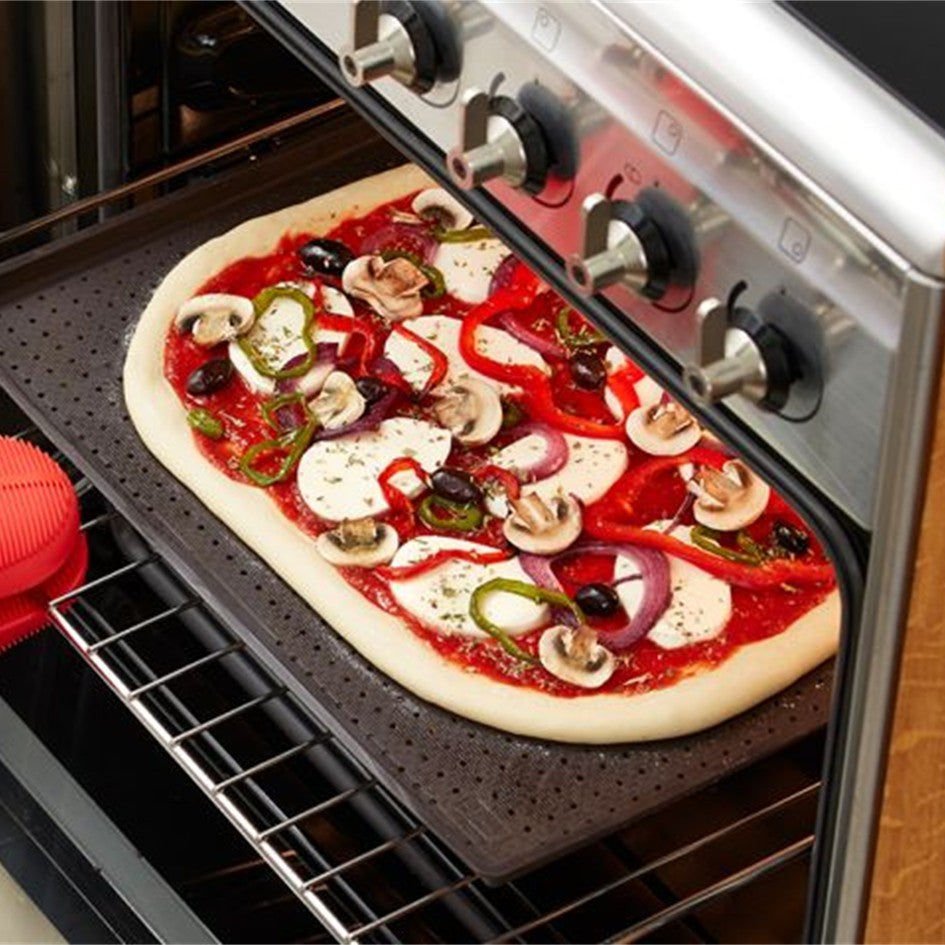 Rechteckige Pizza-Crisper-Matte