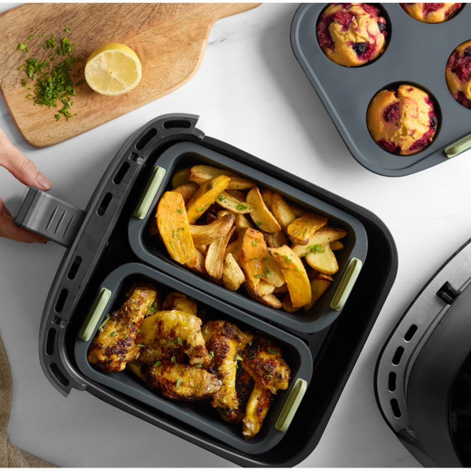 Rechteckiger Korb für Heißluftfritteuse