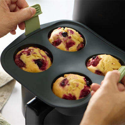 Muffinform für Heißluftfritteuse, 4 Mulden