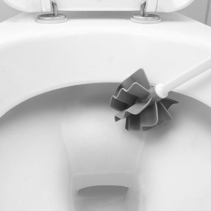 LOOWY Woodline – Eiche Single | die borstenlose Toilettenbürste mit Eichenholzgriff