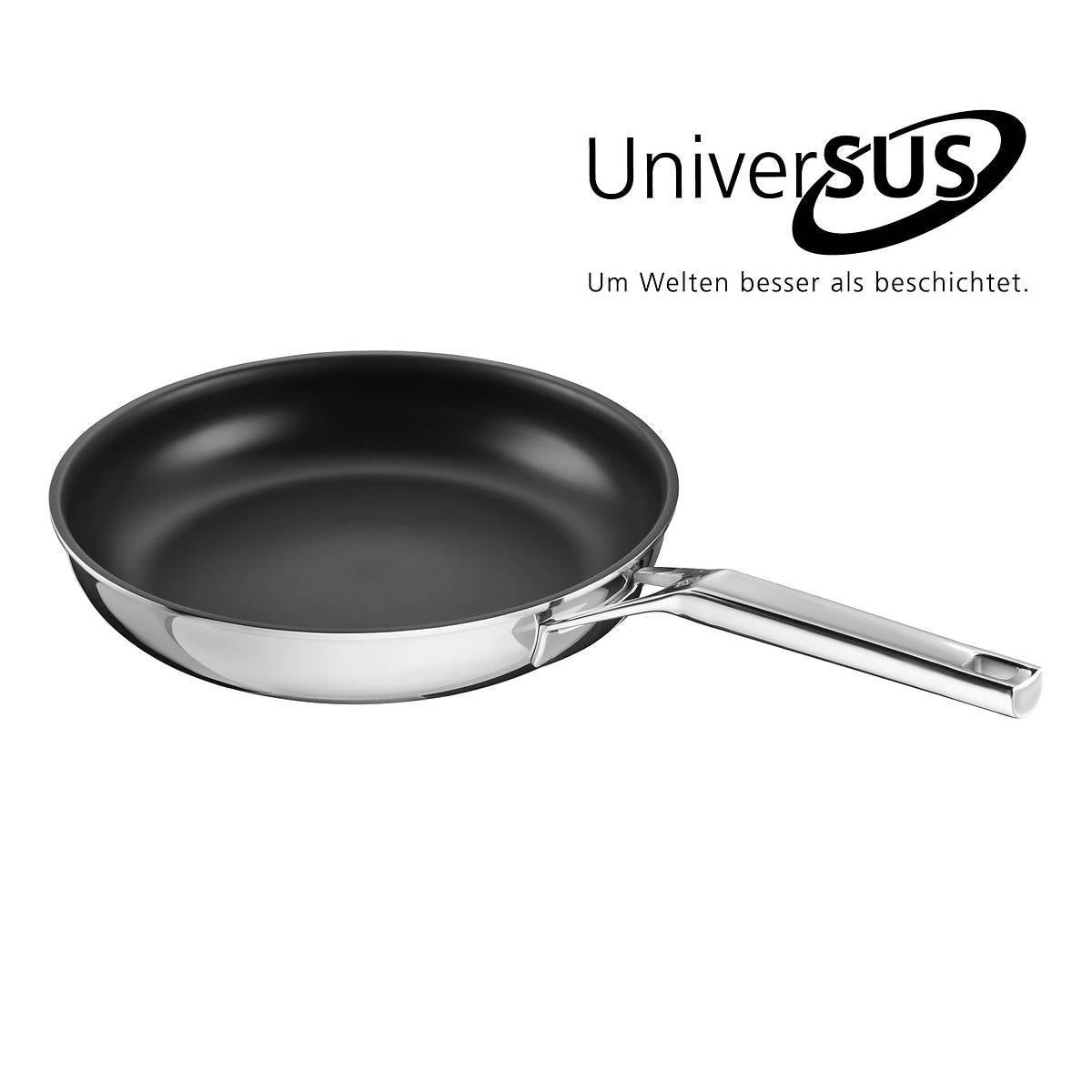 Bratpfanne Quasar mit UniverSUS-Oberflächenstruktur, 28 cm