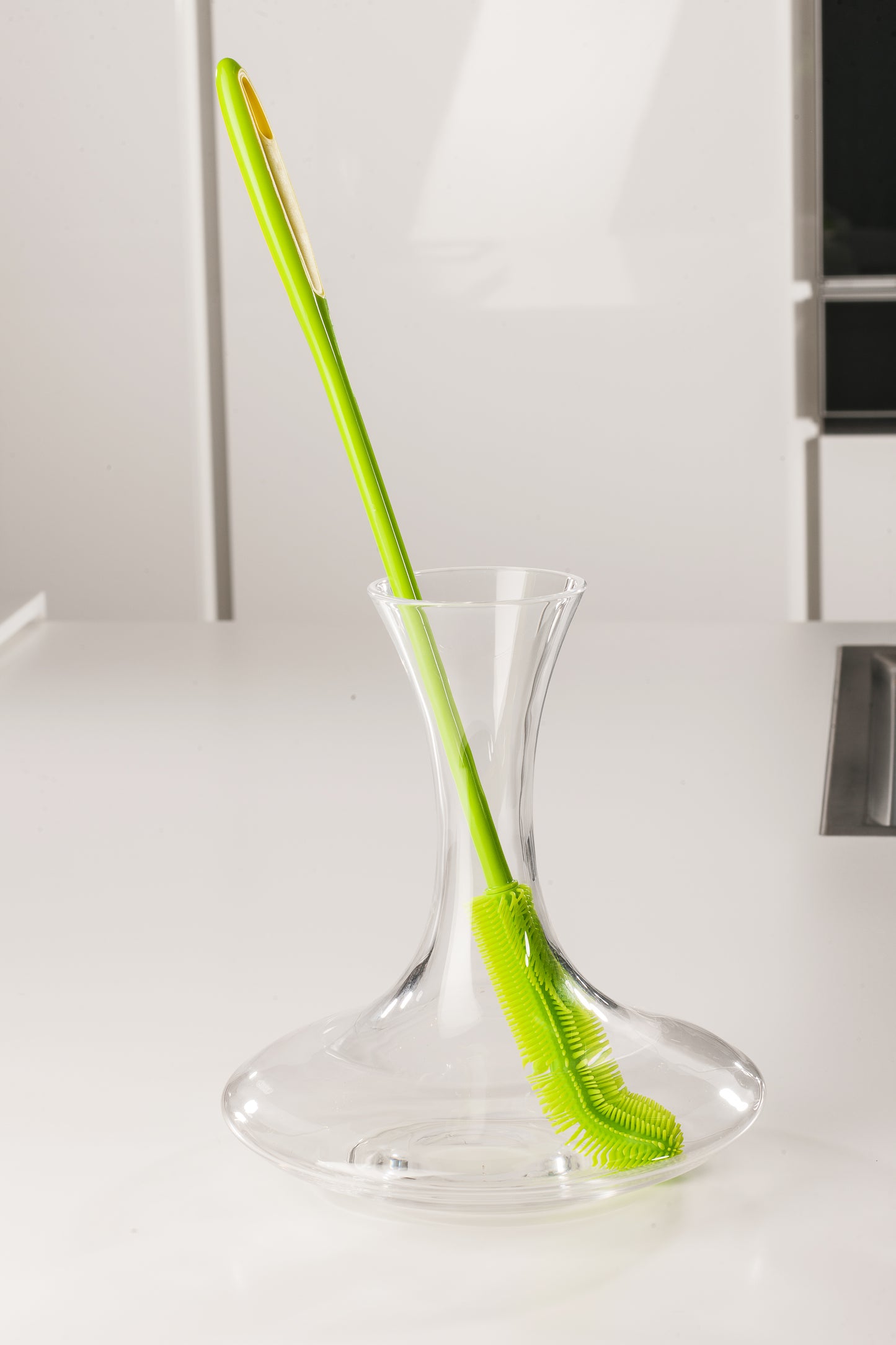 Kochblumen Flaschenbürste Set aus Silikon in 2 Größen