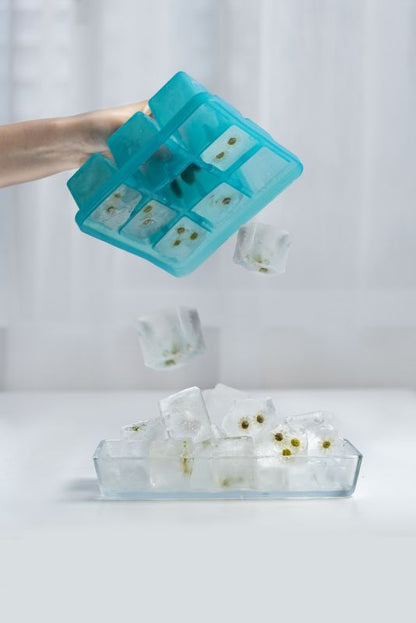 Eiswürfelform, Würfel L Türkis