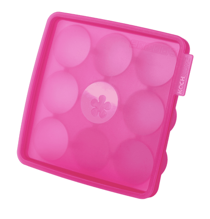 Eiswürfelform, halbrund Pink