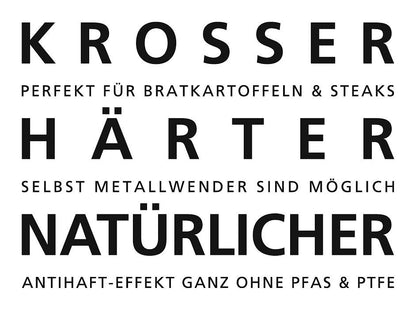 Bratpfanne Quasar mit UniverSUS-Oberflächenstruktur, 20 cm