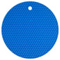 Silikon Topflappen / Topfuntersetzer Wabe rund