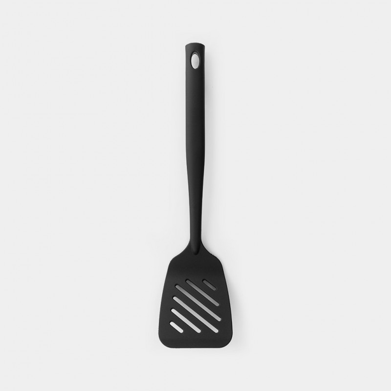 Floridivy Handgriff lang Silikon Schaufel Antihaft-Pfanne Pfannenwender Kochlöffel Küchengeräte aus Edelstahl 